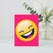 笑い顔 ポストカード (スタンド正面)