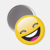 笑い顔 マグネット (正面/裏面)