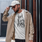 笑い馬を頼む Tシャツ