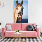 笑い馬 キャンバスプリント (インサイチュ (リビング))