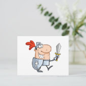 笑い騎士の剣 ポストカード (スタンド正面)