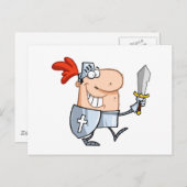 笑い騎士の剣 ポストカード (正面/裏面)