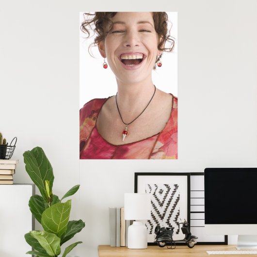 笑い ポスター (ホームオフィス)