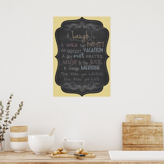 笑い ポスター (キッチン)