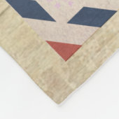 笑い、愛、娘のために生きる – ラブパパ フリースブランケット (角)