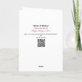 笑い/歌/働きに関する知恵の言葉 カード (裏面)