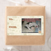 笑うと世間が笑う ラベル (インサイチュ)