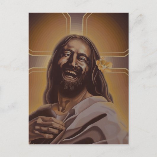 笑うイエス ポストカード (正面)