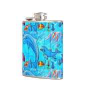 笑うイルカのフラスコ フラスク (左)