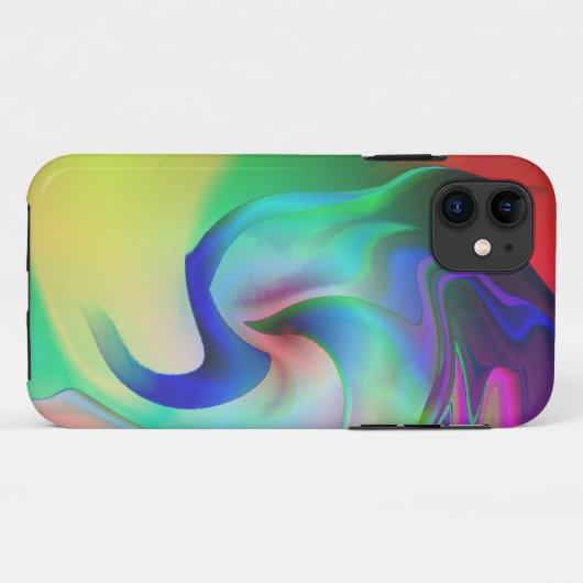 笑うイルカ Case-Mate iPhoneケース (裏面(横))