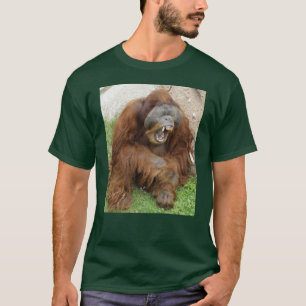 笑うオランウータン Tシャツ