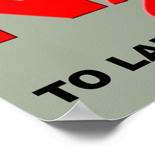 笑うガス亜酸化窒素N2Oポスタおもしろいーサイン ポスター (角)