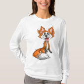 笑うキツネ Tシャツ (正面)