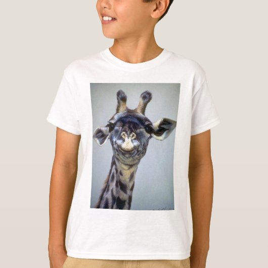 笑うキリン Tシャツ (正面)