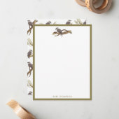 笑うコカブルラオーストラリアの鳥ユーカリ ノートカード (正面/裏面インサイチュ)