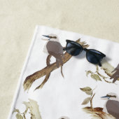 笑うコカブルラオーストラリアの鳥ユーカリ ビーチタオル (インサイチュ)