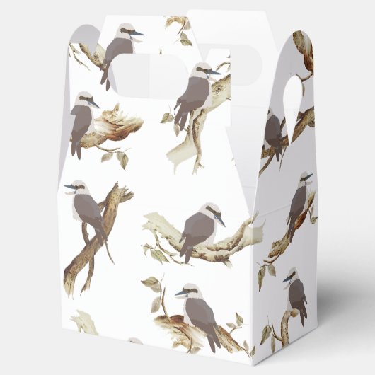 笑うコカブルラオーストラリアの鳥ユーカリ フェイバーボックス (オープン)