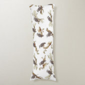 笑うコカブルラオーストラリアの鳥ユーカリ ボディピロー (正面縦)