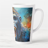 笑うゴリラ カフェラテマグ (右)