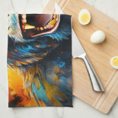 笑うゴリラ キッチンタオル (四つ折り)