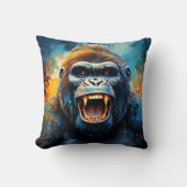 笑うゴリラ クッション (正面)