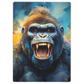 笑うゴリラ クリップボード (裏面)