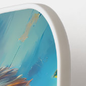 笑うゴリラ ピックルボールラケット (左詳細)