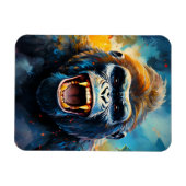 笑うゴリラ マグネット (横)