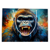 笑うゴリラ ラージペーパーバッグ (裏面)