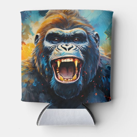 笑うゴリラ 缶クーラー (正面)