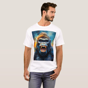 笑うゴリラ Tシャツ