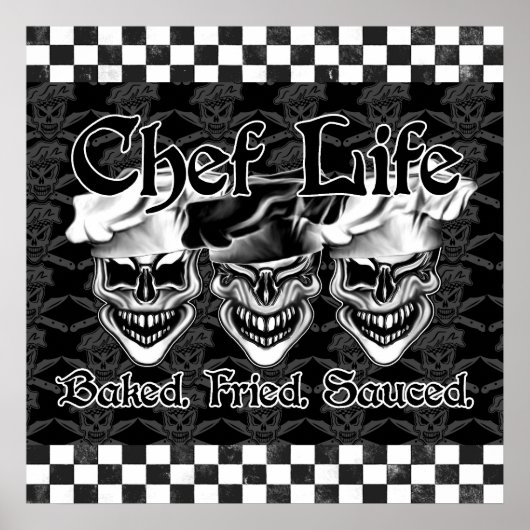 笑うシェフスカル ポスター (正面)