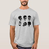 笑うスカル Tシャツ (正面)