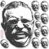 笑うテディ シール (正面)