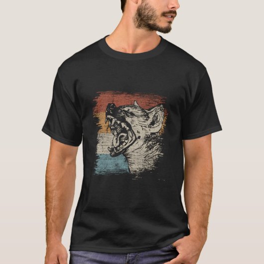 笑うハイエナ Tシャツ (正面)