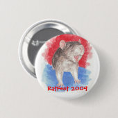 笑うラット、Ratfest 2009年 缶バッジ (正面&裏面)