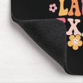 笑うレクサプロ・グルービー精神健康セラピスト不安 マウスパッド (コーナー)