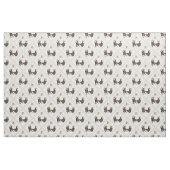 笑う仏のダイヤモンドパターン ファブリック (ファットクウォーター)