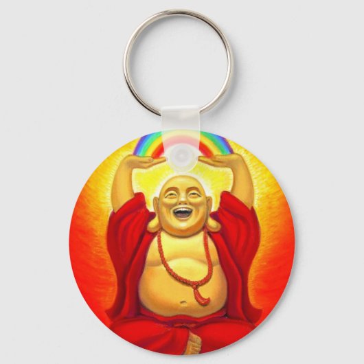 笑う仏 キーホルダー (正面)