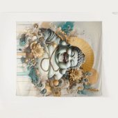 笑う仏 タペストリー (正面(横))