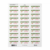 笑う休日ウェルシュコーギー ラベル (フルシート)