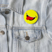 笑う口ボタン 缶バッジ (インサイチュ)