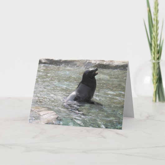 笑う封印の挨拶気に カード (正面)