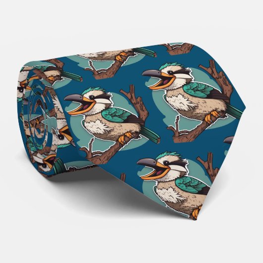 笑う小鹿原 ネクタイ (ロール)