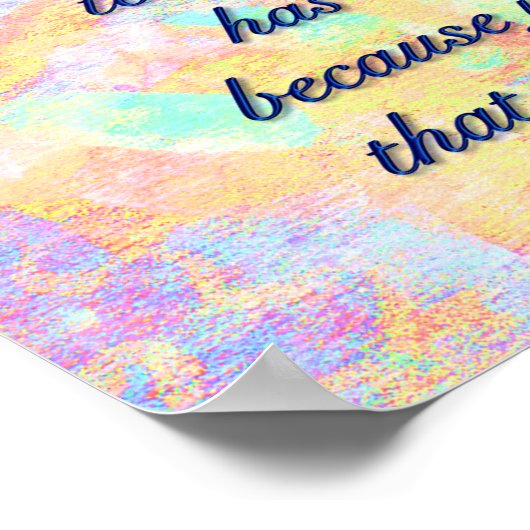 笑う度に多くの愛…ポスタープリント ポスター (角)