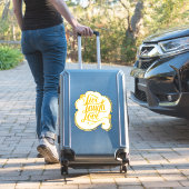 笑う愛 シール (スーツケースインサイチュ)