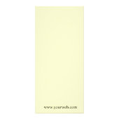 笑う漫画おもしろいの歯科医ひげ花を持つ ラックカード (裏面)