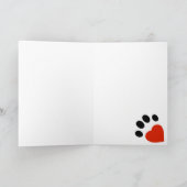 笑う犬がグリーティングカードを聞いたか? カード (内部)