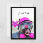 笑う犬 招待状 (正面)