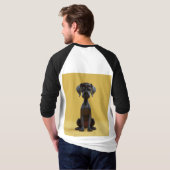 笑う犬 Tシャツ (裏面フル)